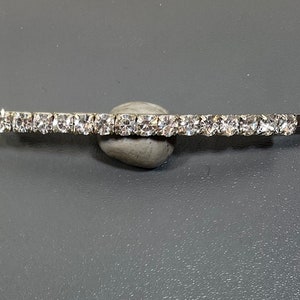Rhinestone Hairpin Large Glam Hair Slide