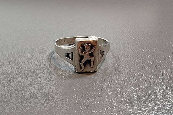 brownies ring adjustable sterling silver band girl group