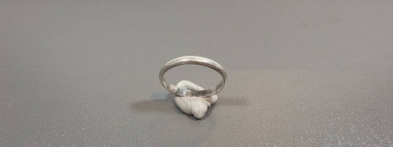 sterling silver band ring stacking usa size 6 simple