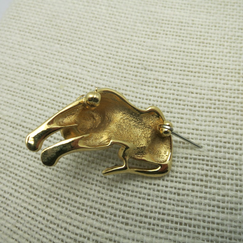 Big Cat Brooch Leopard spotted cat Silver glass HIGH quality pin