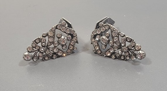 Antique dress clips top of the line quality and design rhinestone