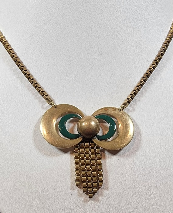 machine age necklace jakob bengel style jewelry b… - image 2