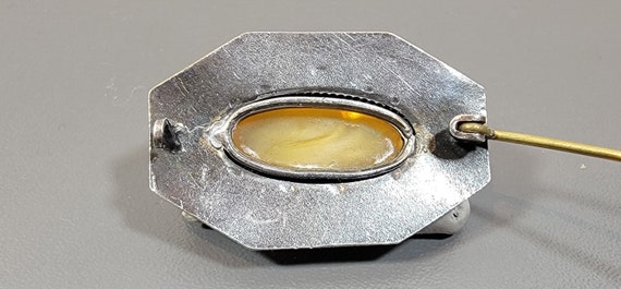 hermann haussler theodore fahrner brooch silver e… - image 2