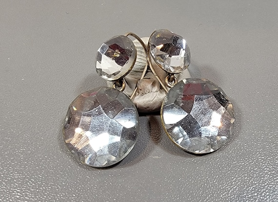 Antique earrings vauxhall glass earrings pierced dangles