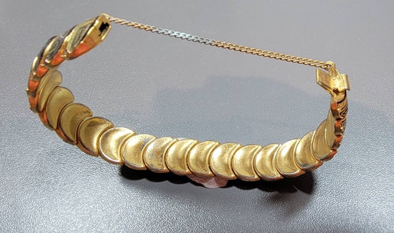 damascene bracelet vintage Spanish jewelry bangle… - image 10