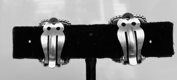 Jasper earrings sterling silver clip on - image 2