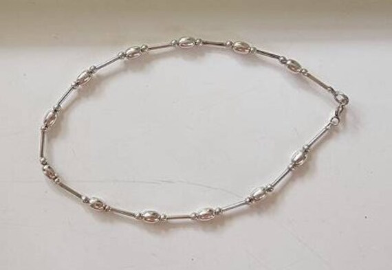 sterling silver bead bracelet Light weight - image 1