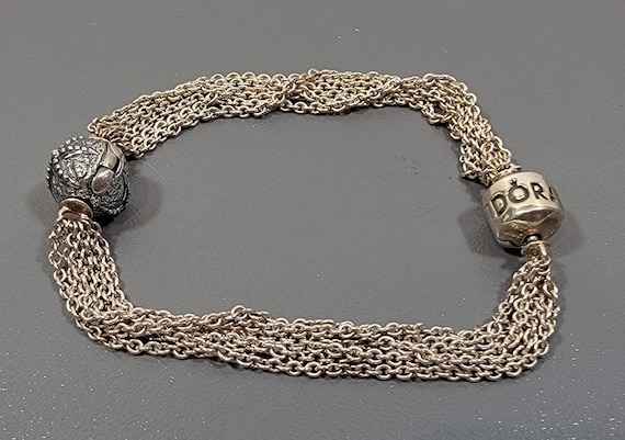 pandora bracelet sterling silver chains starfish summer time charm