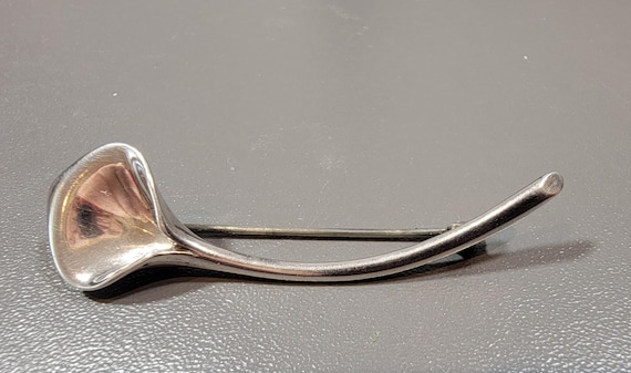 sterling silver brooch angela cummings calla lily