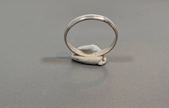 sterling silver band ring usa size 11 slim simple modern