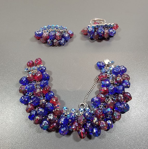 cha-cha bracelet and earrings high quality