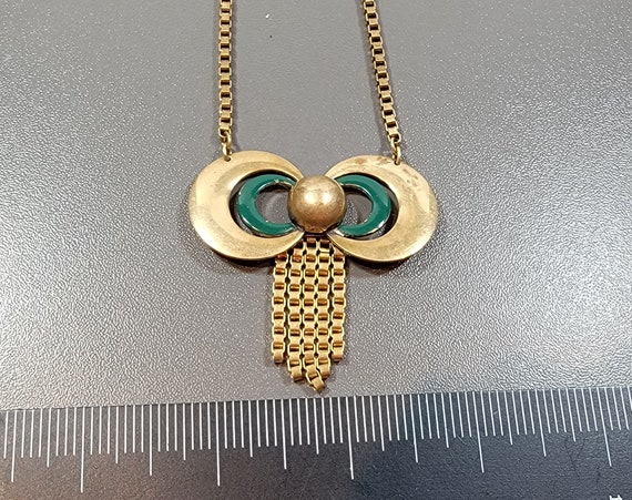 machine age necklace jakob bengel style jewelry b… - image 9