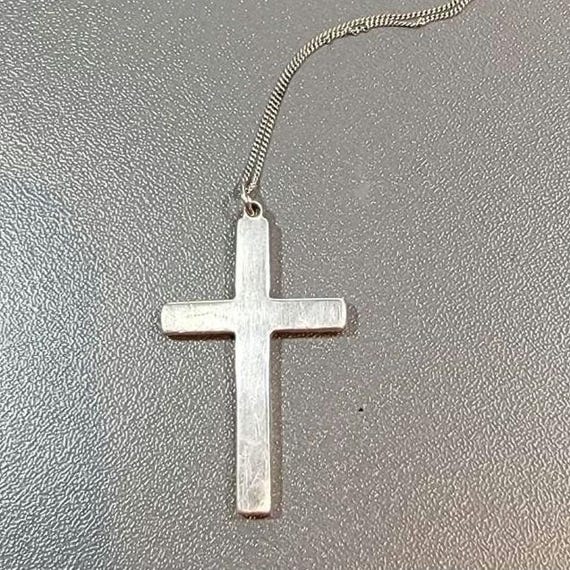 sterling silver cross pendant from gorham