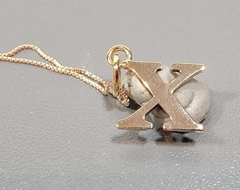 letter pendant X thomas sabo sterling silver