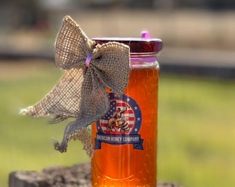 Miel americana pura, cruda y sin filtrar