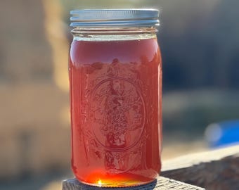 Miel americana pura, cruda y sin filtrar