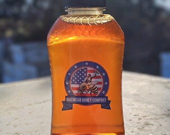 Miel americana pura, cruda y sin filtrar