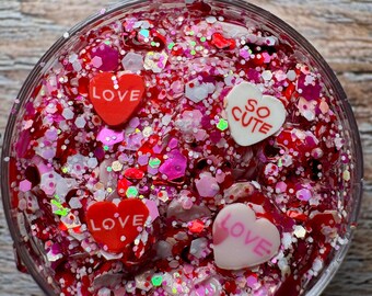 Cheveux scintillants Be My Galentine