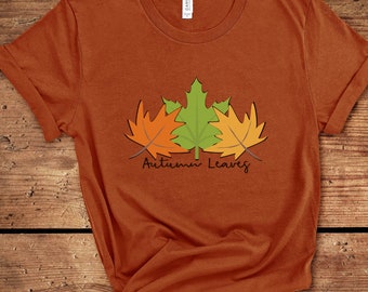 Autumn Leaves Shirt | Etsy Singapore
