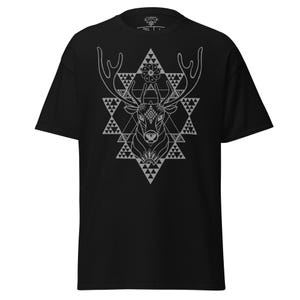 KAUYUMARI - T-shirt - Huichol - Visionary art Peyote - Plant medicine - Sacred desert psychedelic visions - Festival art wear