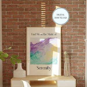 Motivational Wall Art | Inspirational Home Decor| Positive Affirmation | Office Decor | Digital Print | Dorm Room Decor | Modern Art Print