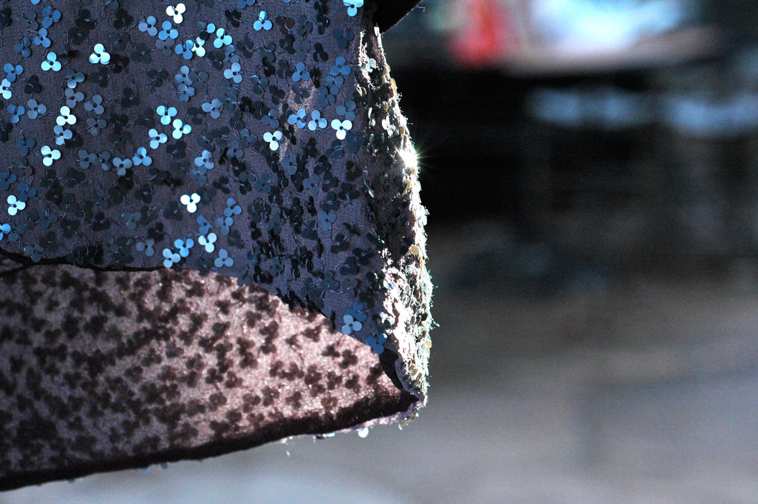 SNAKESKIN SEQUIN BOLERO main image 0