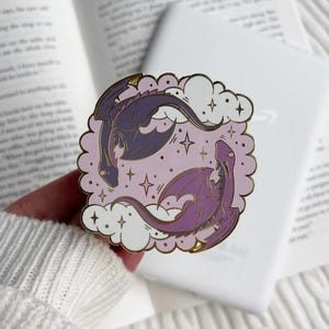 Purple Dragon E-Reader Grip | Kindle Grip | E-Reader Accessories | Fantasy Reader | Bookish Gift