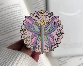 Fairy Wing Dagger E-Reader Grip | Kindle Grip | E-Reader Accessories