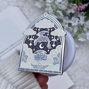 Cloud Dragon E-Reader Grip | Kindle Grip | E-Reader Accessories | Fantasy Reader | Bookish Gift