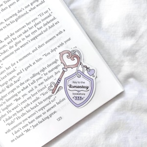 Romantasy Vinyl Sticker | Key To The Romantasy Bookstore | Kindle Sticker | Bookish Sticker | Reader | Book Lover | Romantasy Reader