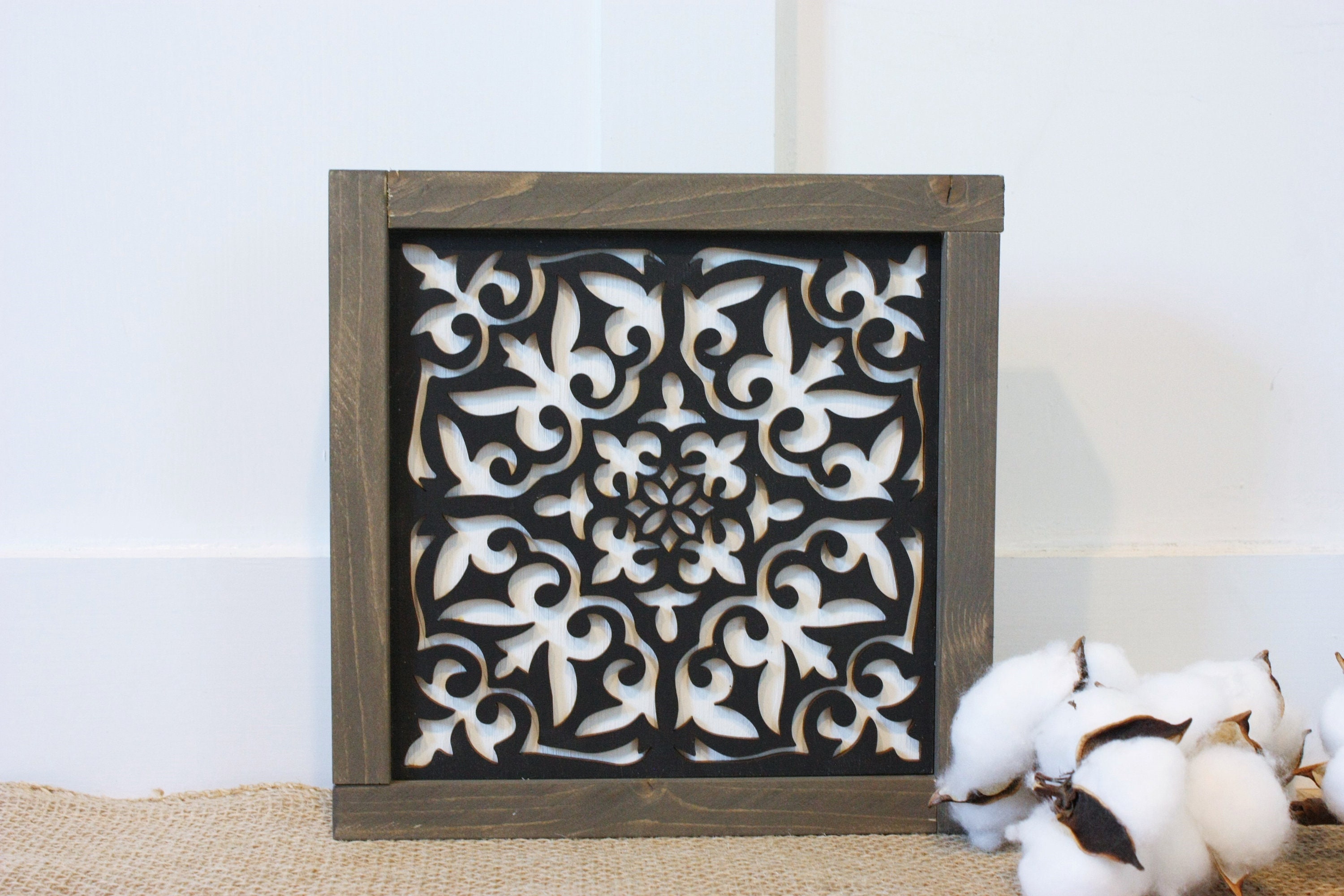 9x9 Mosaic Tile Abigail Farmhouse Decor 3d Laser Cut Gallery 9x9 Mosaic Tile Abigail Farmhouse Decor 3d Laser Cut Gallery Wall Sign Framed Wood