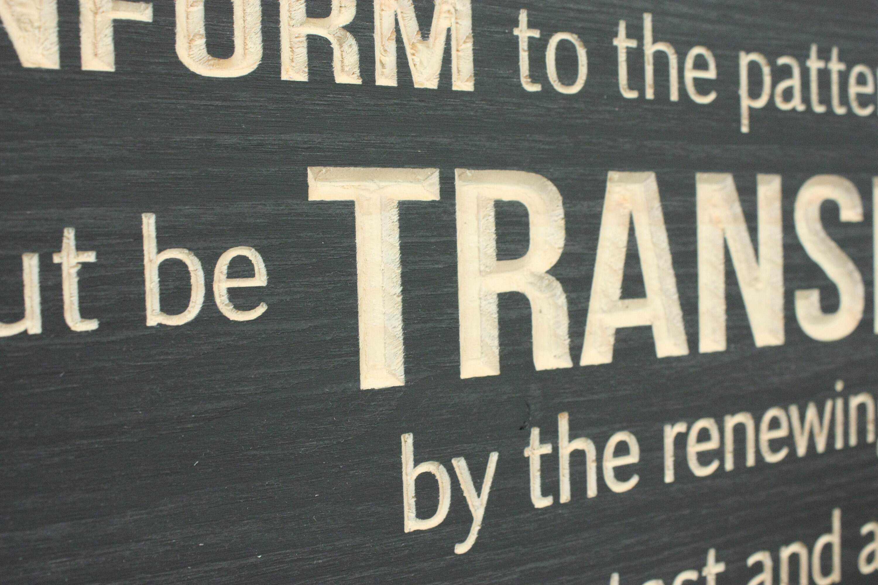 Romanos 122 Ser transformados por la renovación de su mente Etsy