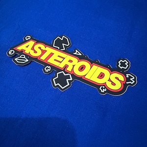 Pegatina de vinilo mate troquelada de la máquina recreativa ARCADE Asteroids