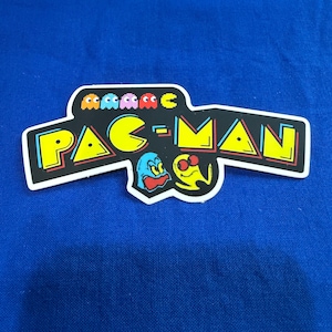 ARCADE Pac-Man Arcade gestanzter, matter Vinyl-Aufkleber