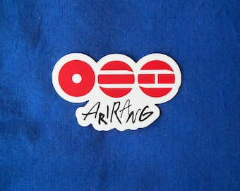 BTS ARIRANG Die-cut Vinyl Matte Sticker - Etsy