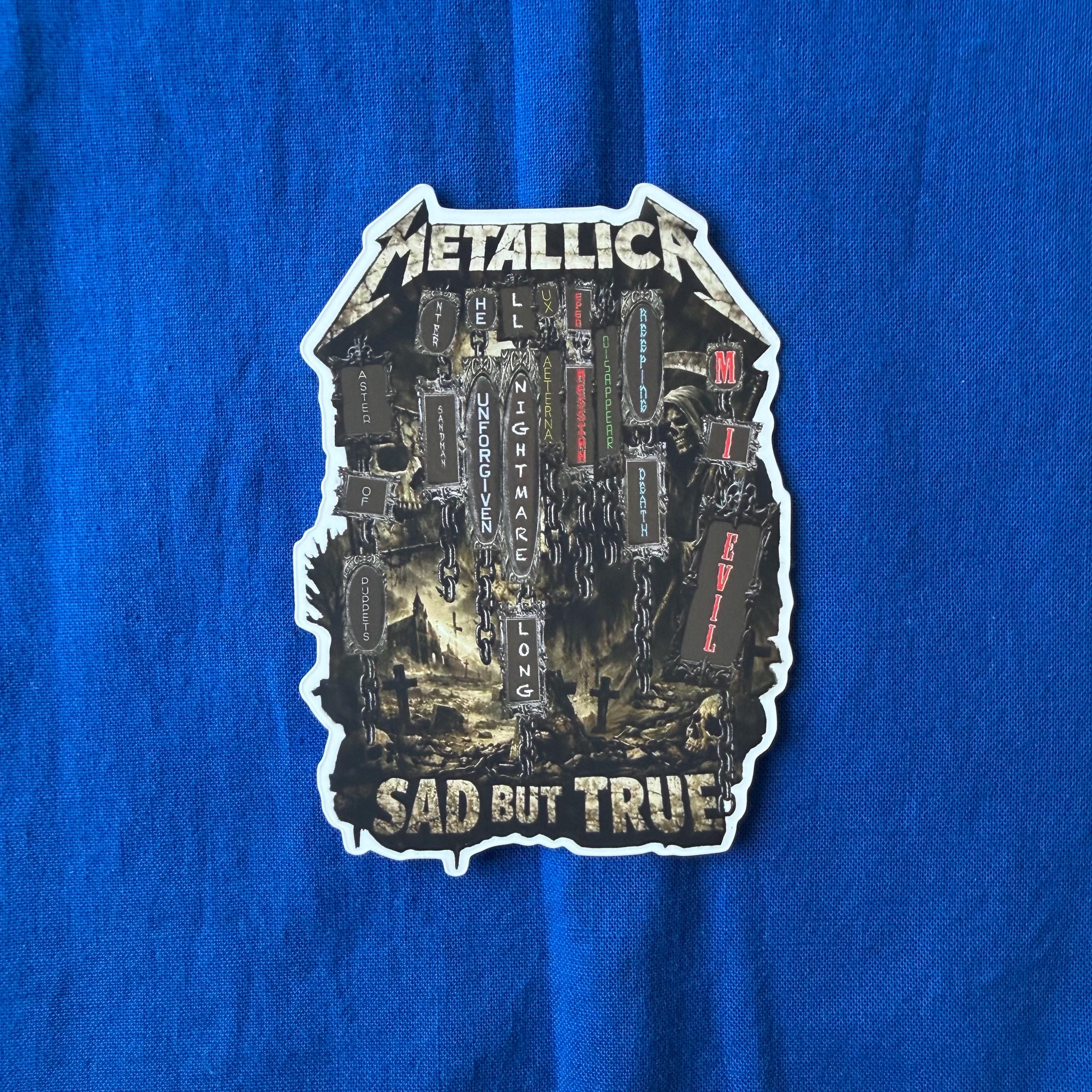 Metallica Sad but True Shirt - Etsy