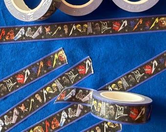 Metallica Washi Tape 15mm X 10m: Metallica, Journaling Craft Supply Scrapbooks Invitations Art