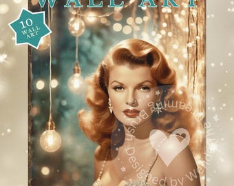 Junk Journal Art | Rita Inspired Vintage Collage Papers | Digital Download