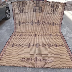 Tuareg mat, Vintage mat 293×200 cm Handmade free shipping