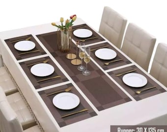 Elevate Your Dining Experience: Exquisite Leather Placemats for a Touch of Sophistication