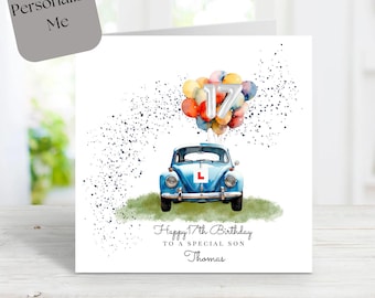 Hunts England - Biglietto di auguri per 90° compleanno della zia – Happy Birthday – 90 – Auntie – Meadow Collection – fiori, farfalle, grazioso biglietto