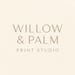 WillowPalmStudio store logo