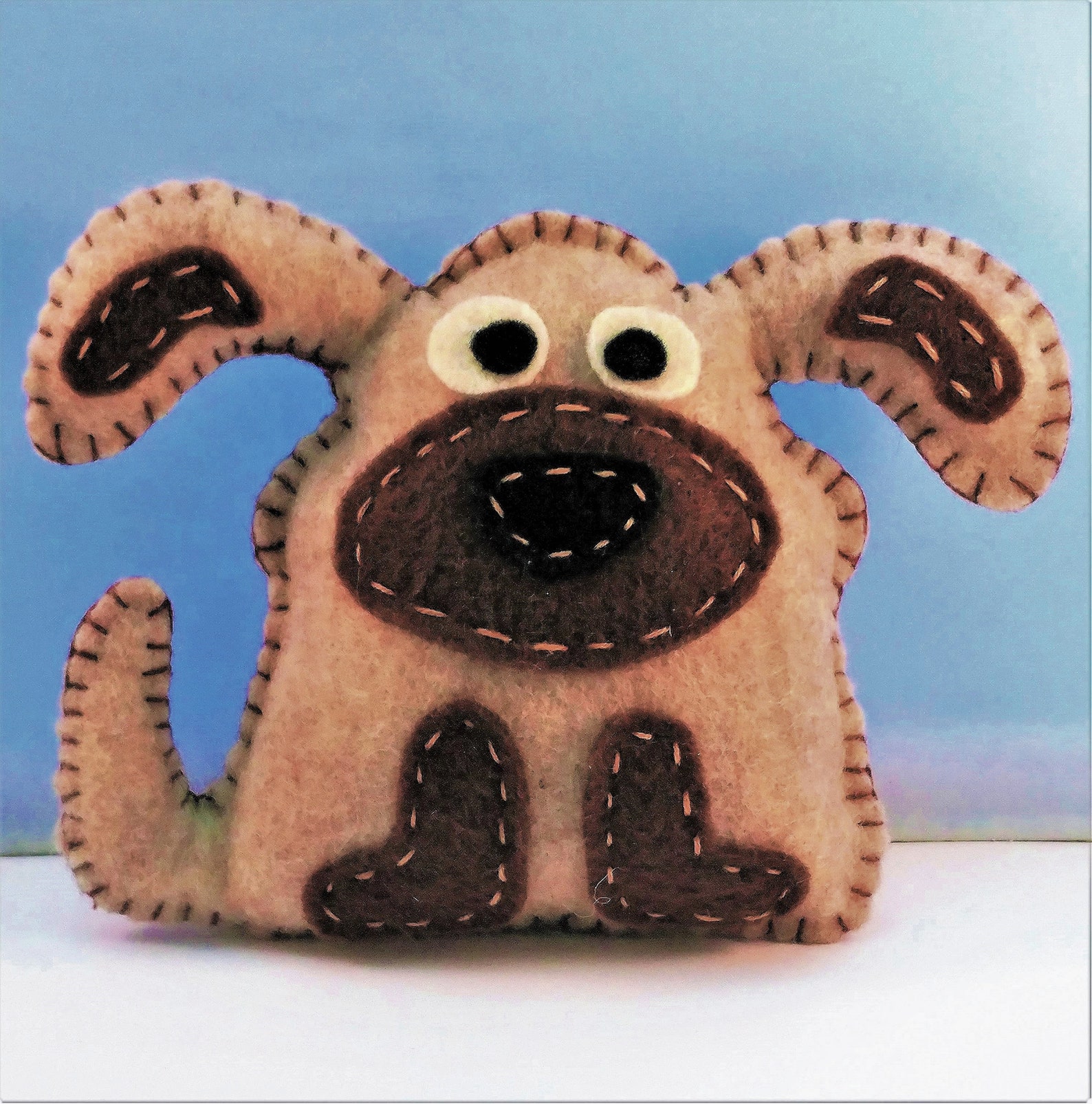 Dog/Puppy stuffed toy animal handmade Etsy