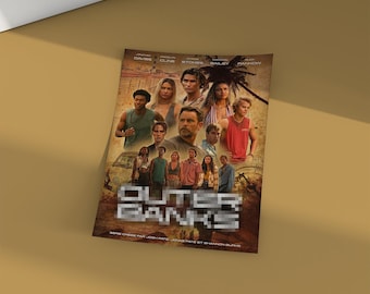 Outer Banks Poster Print - Netflix Series - The Pogues - JJ - P4L