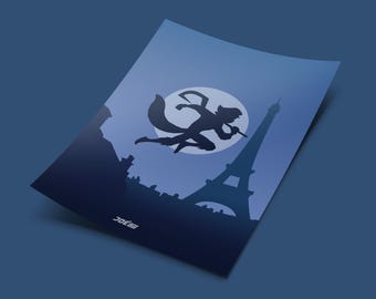 Sly Cooper Illustration - PlayStation - Video Games - Orb - Ratchet - Clank - Sly Cooper - Illustration