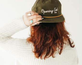 Marching Band Opening Set Embroidered Rope Hat