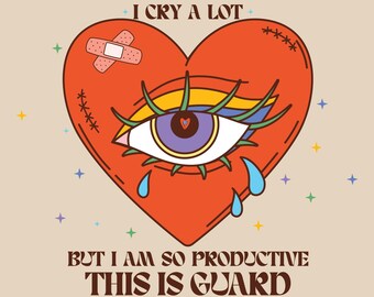 Color Guard, I Cry A Lot Tshirt