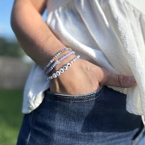 Custom Beaded Bracelet Stack – Personalized Set of 2, 3, or 4 Bracelets