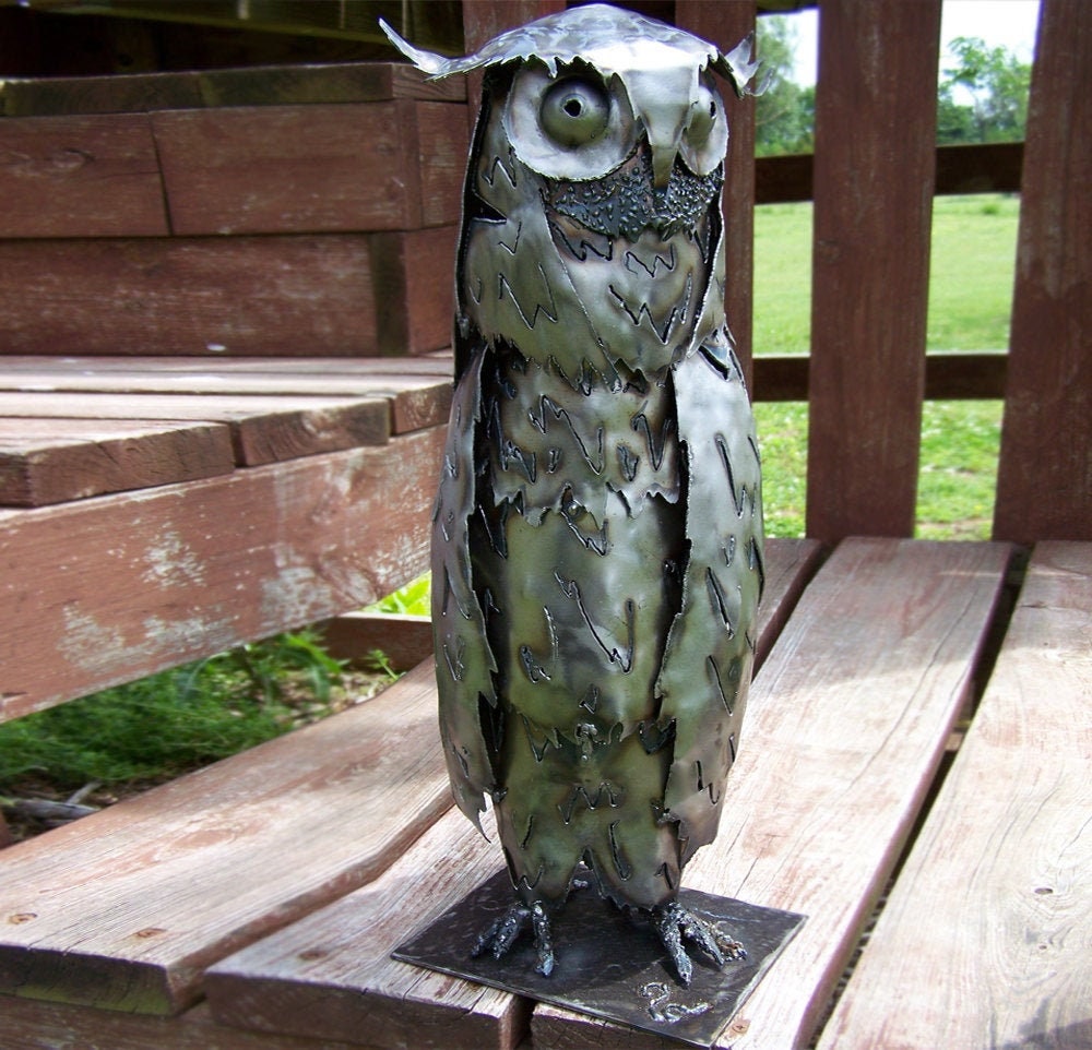 Bubo owl - Clash of the Titans inspired handmade resin model