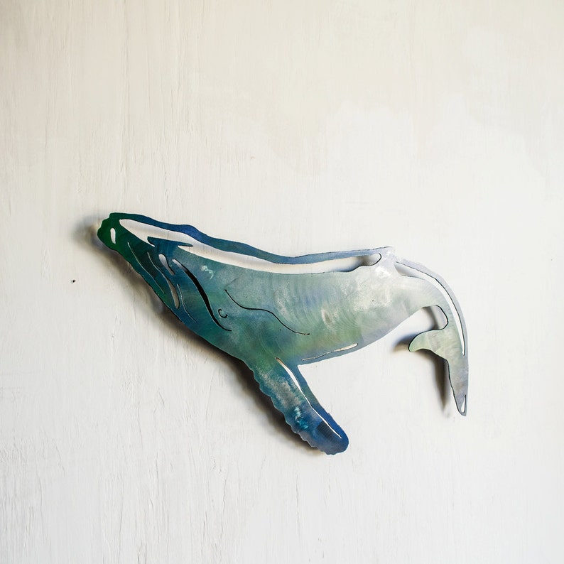 Humpback whale wall hanging art wall hanging humpback